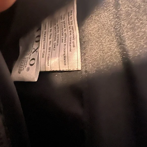 Xoxo bag wallet black metal plate - Picture 4 of 4